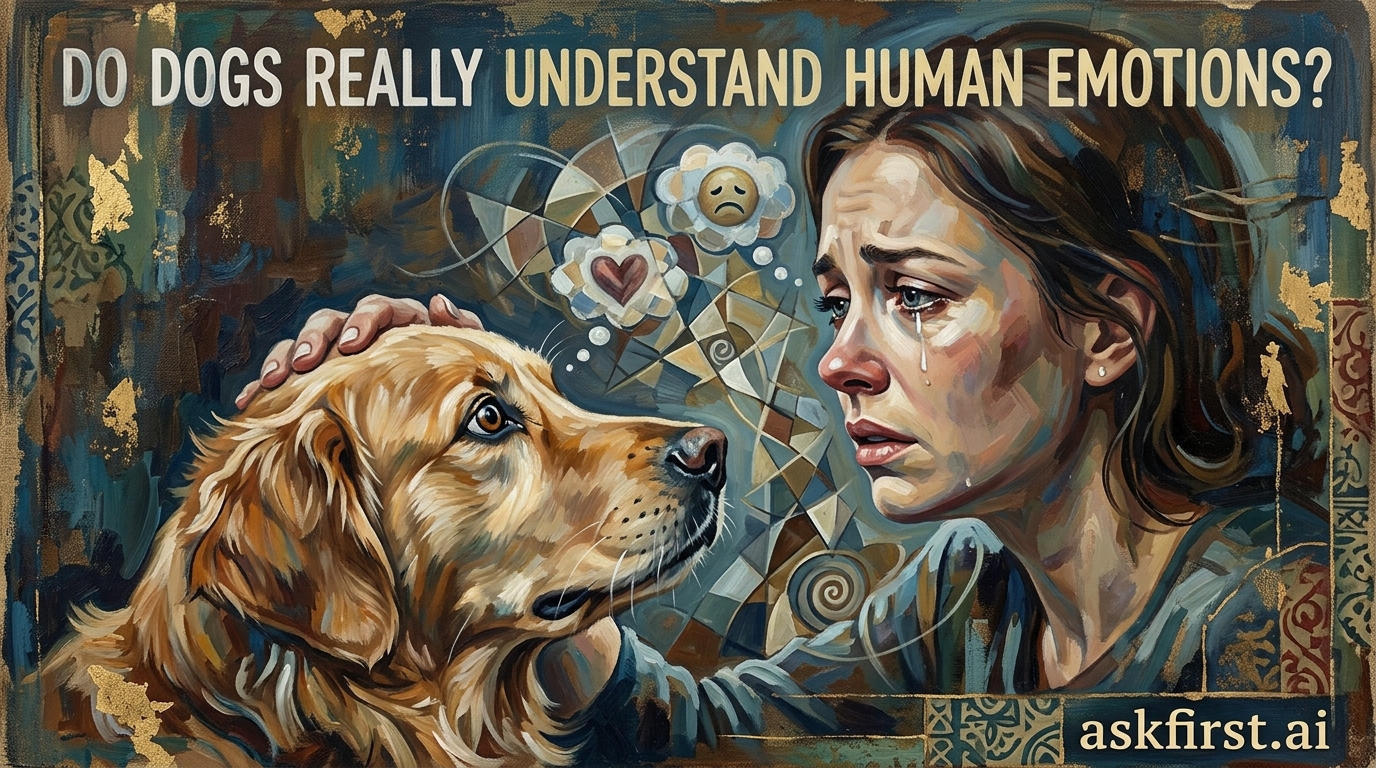 Do dogs really understand human emotions? Do dogs really understand human emotions?
