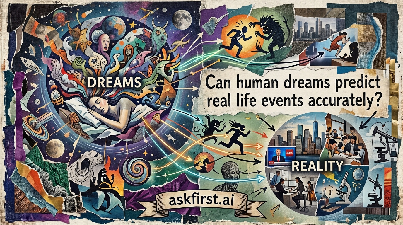 Can human dreams predict real life events accurately? Can human dreams predict real life events accurately?