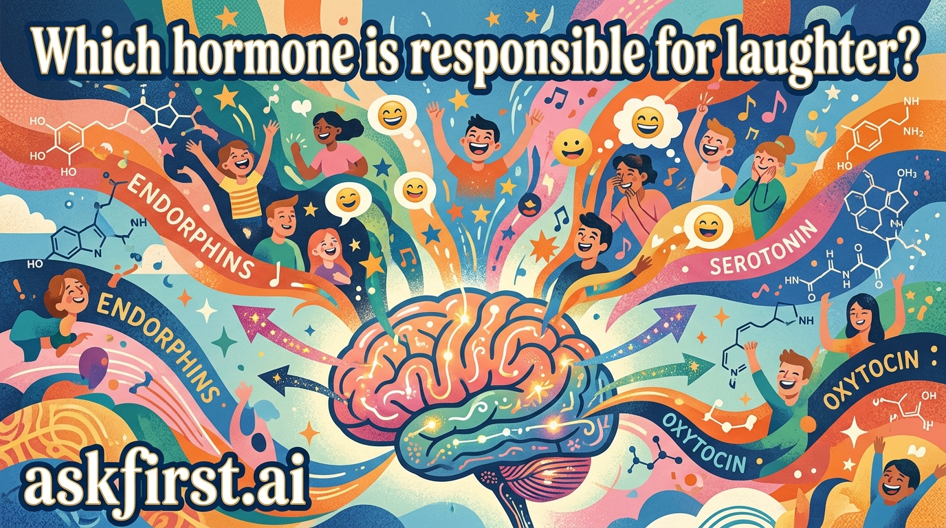 Which hormone is responsible for laughter? Which hormone is responsible for laughter?