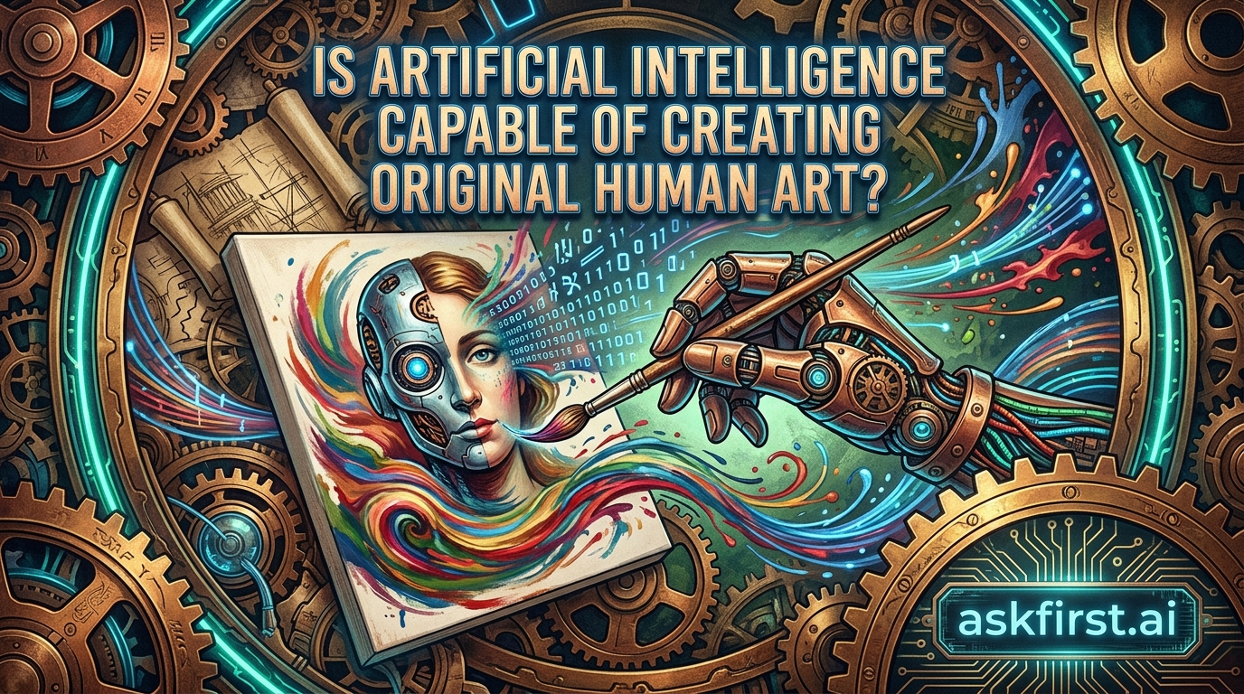 Is artificial intelligence capable of creating original human art? Is artificial intelligence capable of creating original human art?