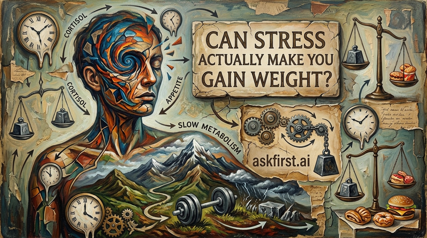 Can stress actually make you gain weight? Can stress actually make you gain weight?
