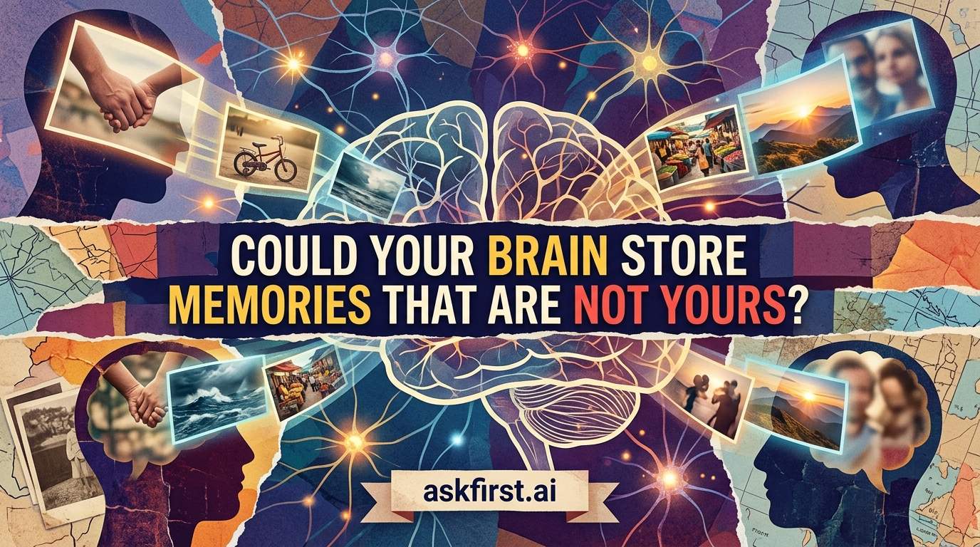 Could your brain store memories that are not yours? Could your brain store memories that are not yours?