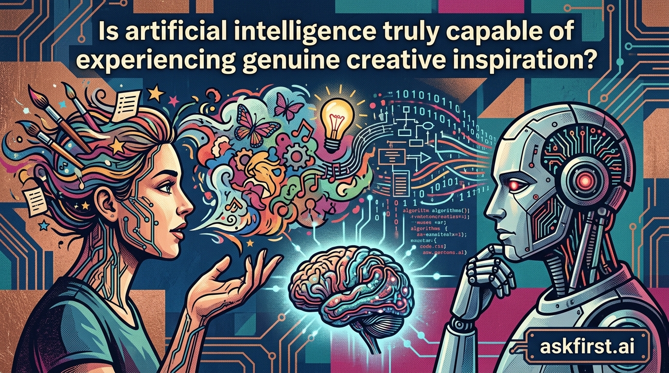Is artificial intelligence truly capable of experiencing genuine creative inspiration? Is artificial intelligence truly capable of experiencing genuine creative inspiration?