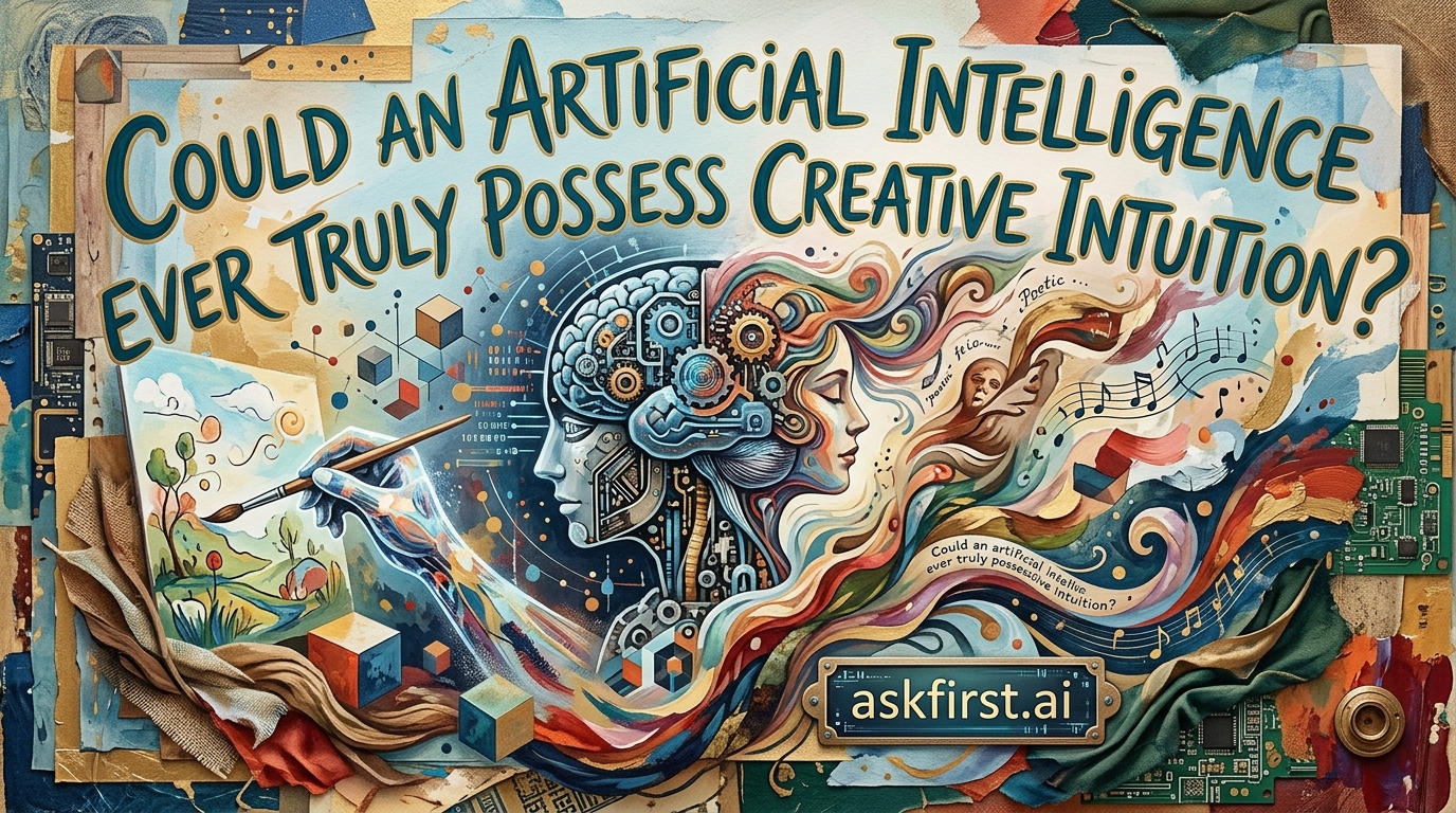 Could an artificial intelligence ever truly possess creative intuition? Could an artificial intelligence ever truly possess creative intuition?
