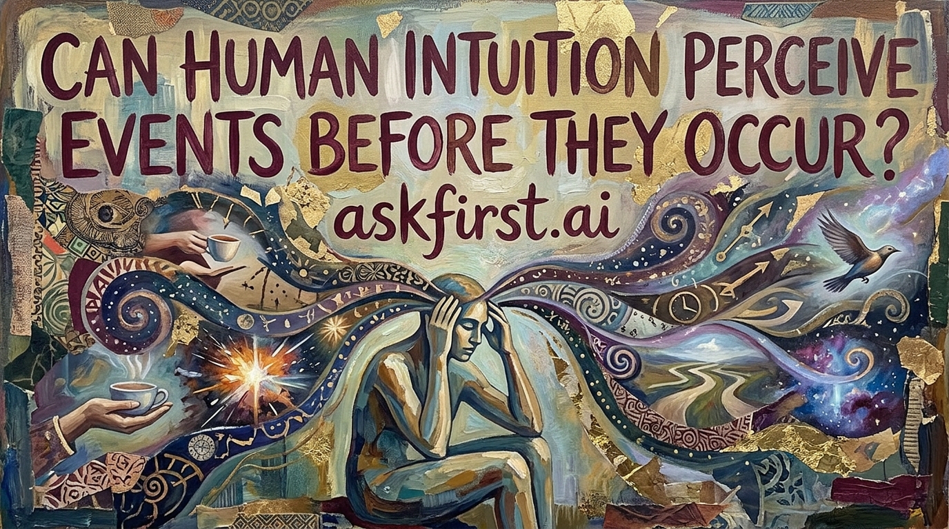 Can human intuition perceive events before they occur? Can human intuition perceive events before they occur?