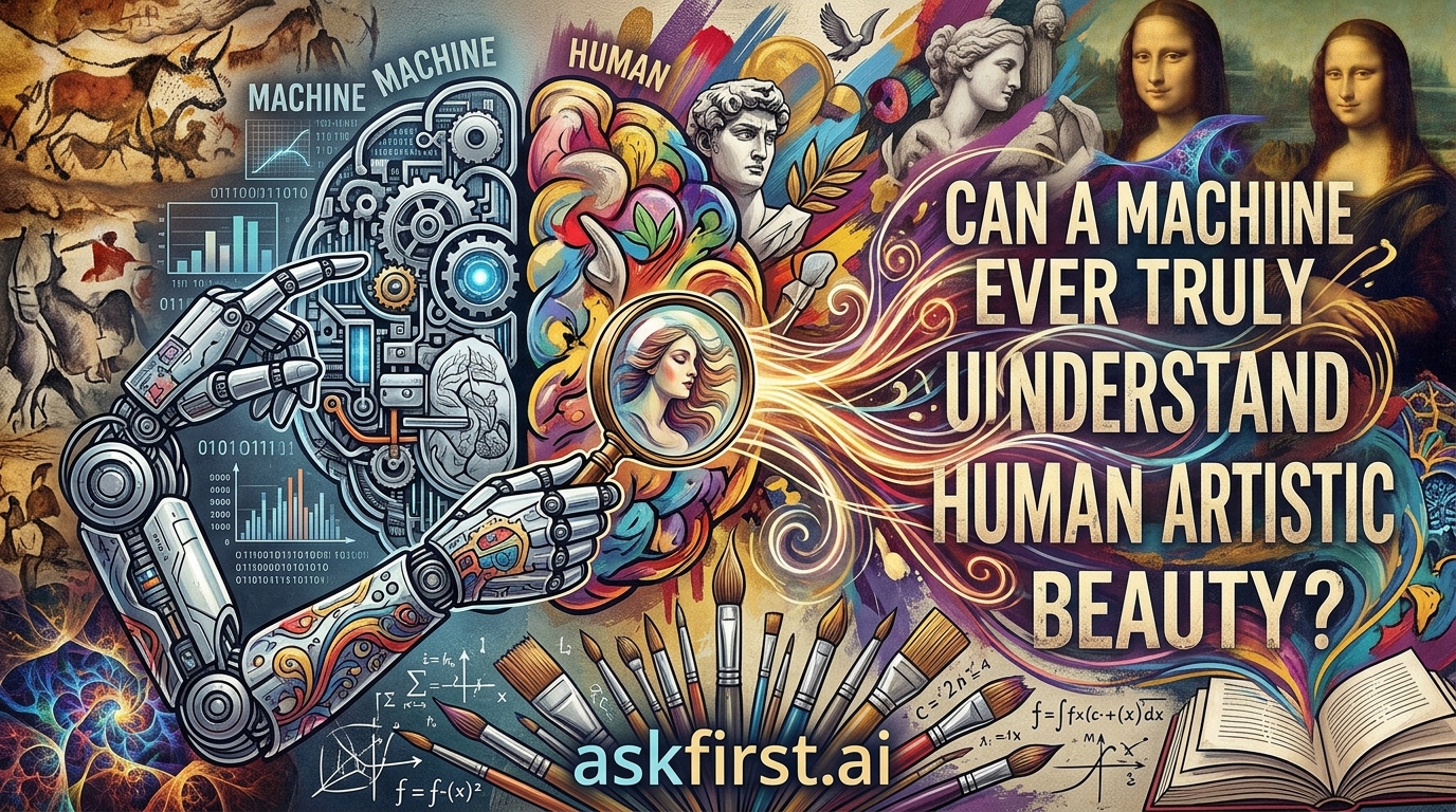 Can a machine ever truly understand human artistic beauty? Can a machine ever truly understand human artistic beauty?