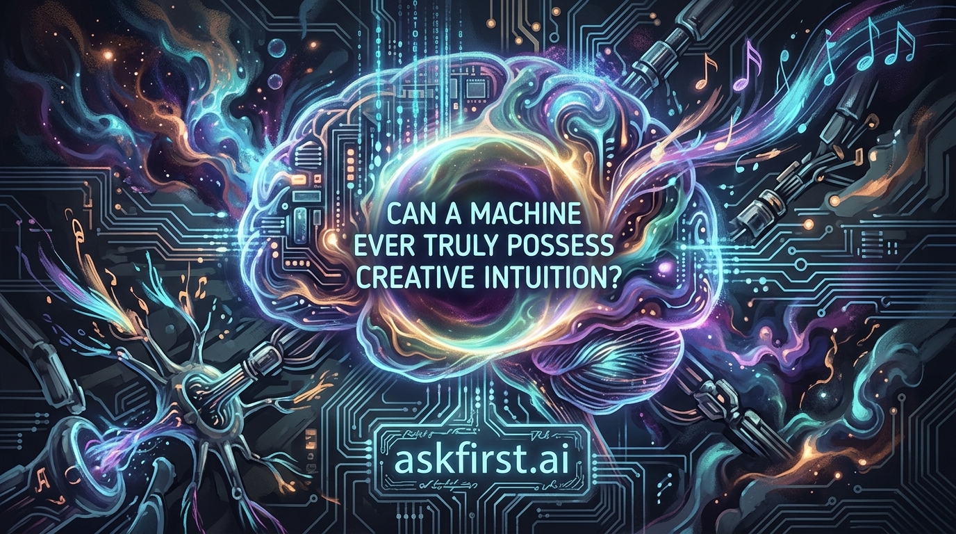 Can a machine ever truly possess creative intuition? Can a machine ever truly possess creative intuition?
