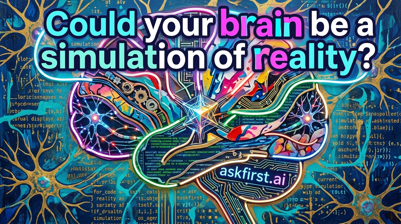 Could your brain be a simulation of reality? Could your brain be a simulation of reality?