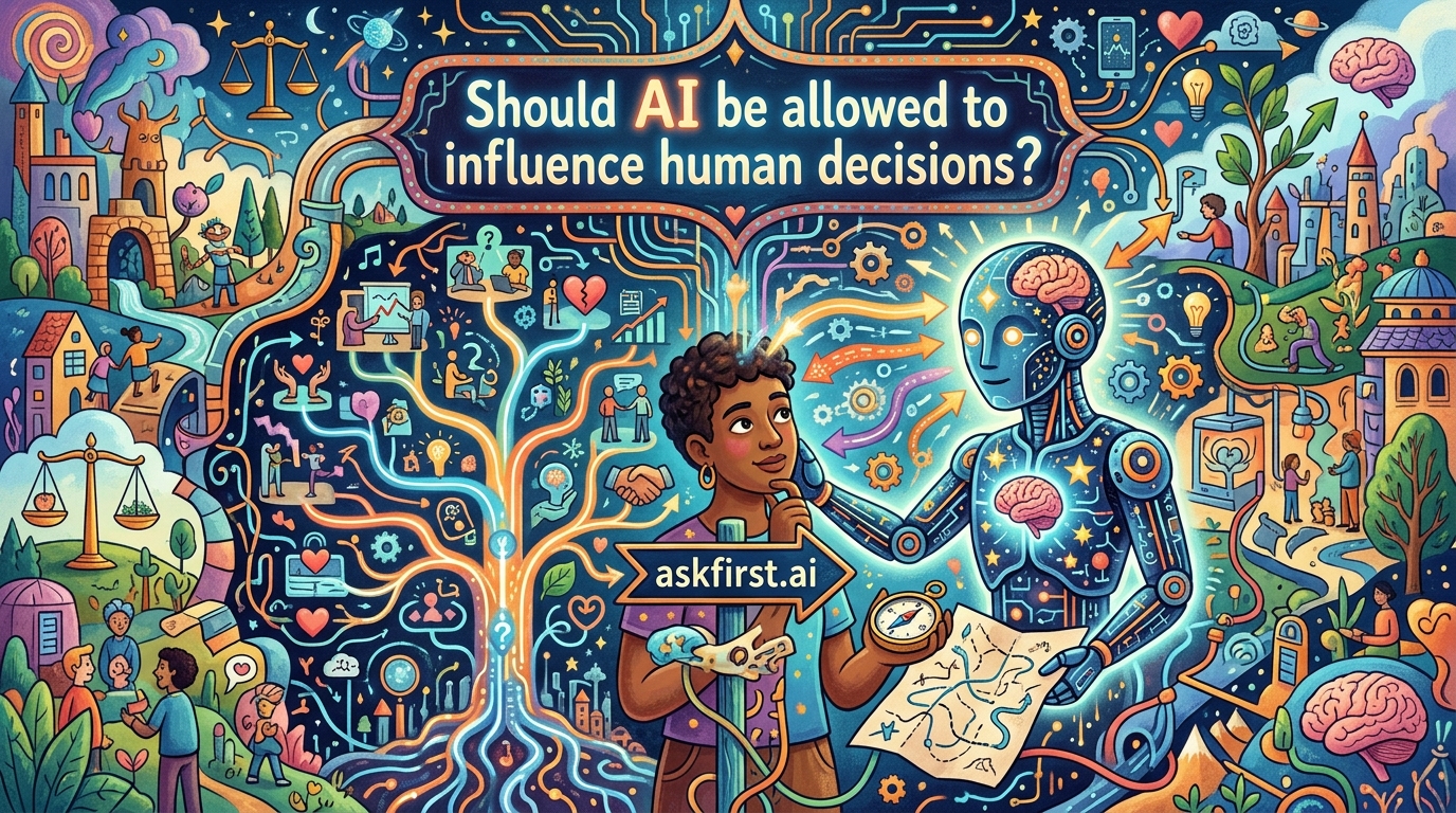 Should AI be allowed to influence human decisions? Should AI be allowed to influence human decisions?