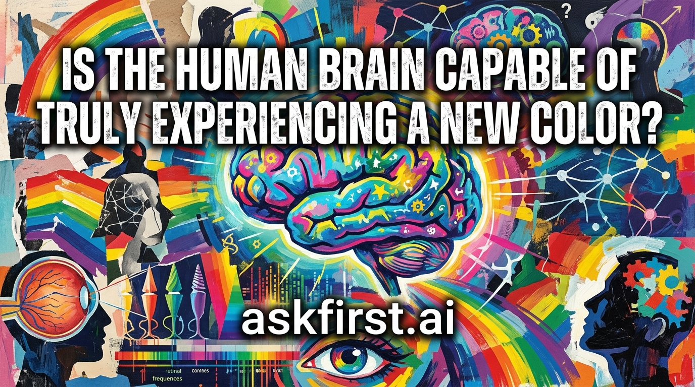 Is the human brain capable of truly experiencing a new color? Is the human brain capable of truly experiencing a new color?