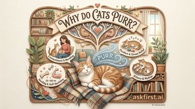 Why do cats purr?