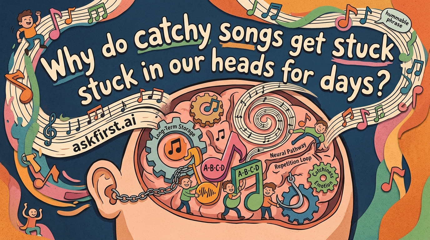 Why do catchy songs get stuck in our heads for days? Why do catchy songs get stuck in our heads for days?