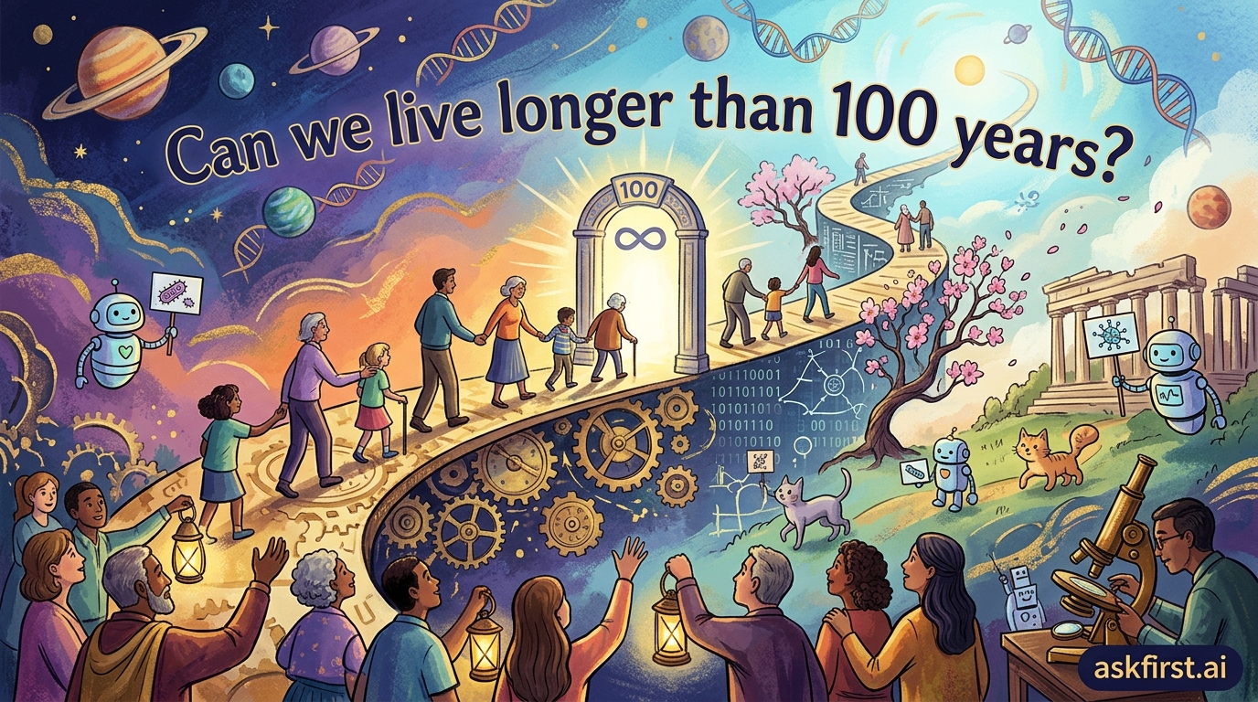 Can we live longer than 100 years? Can we live longer than 100 years?