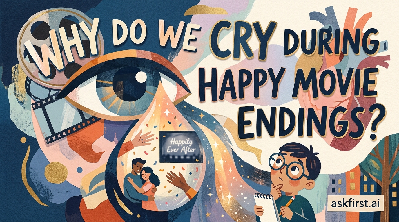 Why do we cry during happy movie endings? Why do we cry during happy movie endings?