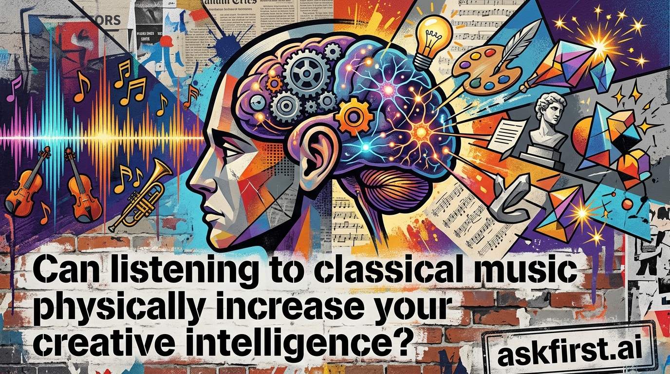 Can listening to classical music physically increase your creative intelligence? Can listening to classical music physically increase your creative intelligence?