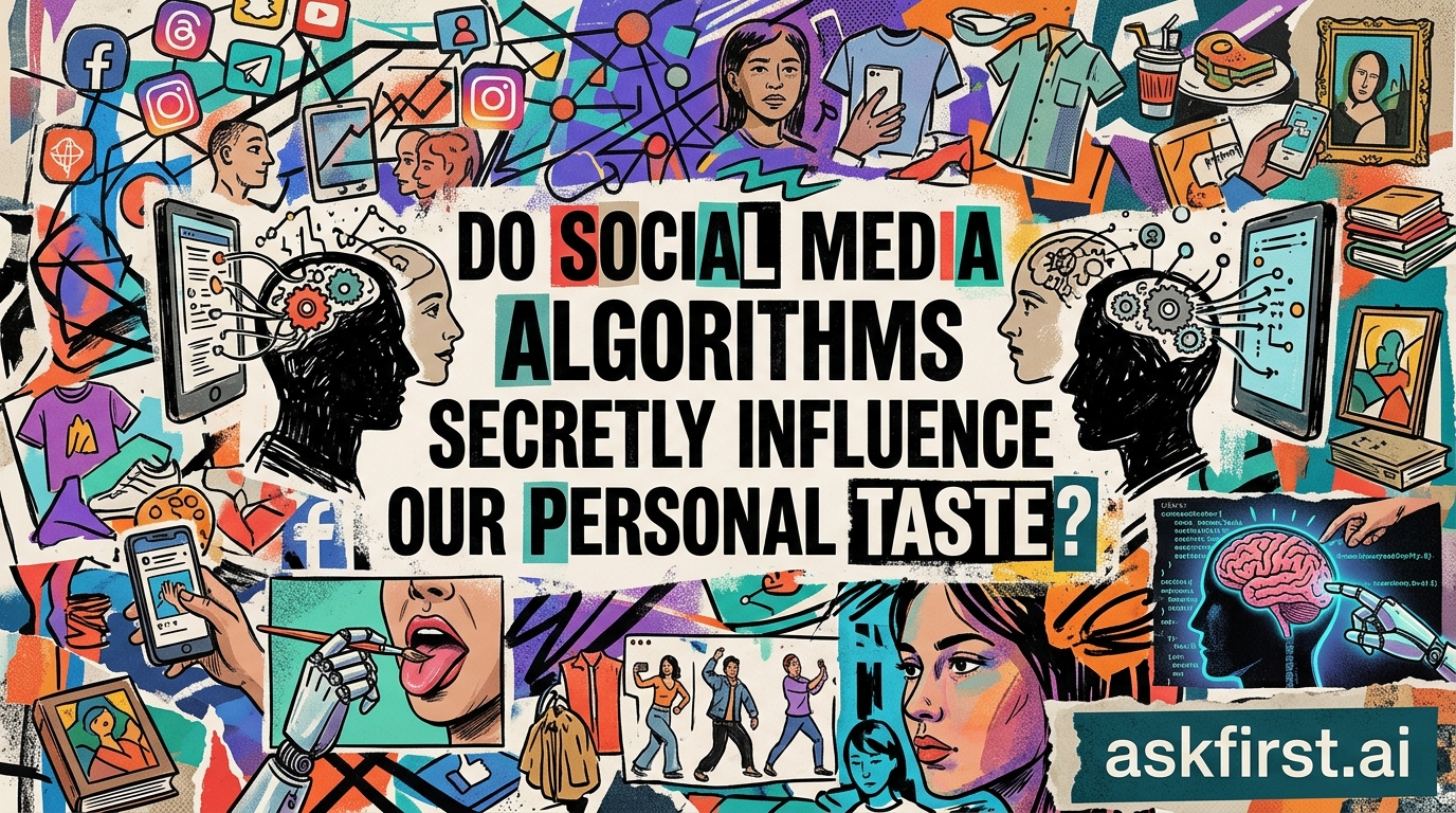 Do social media algorithms secretly influence our personal taste? Do social media algorithms secretly influence our personal taste?