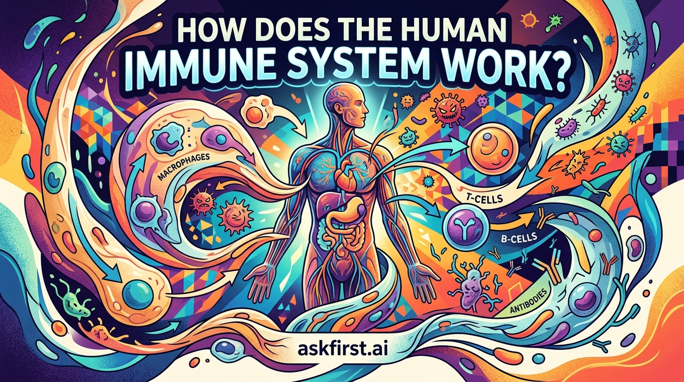 How does the human immune system work? How does the human immune system work?