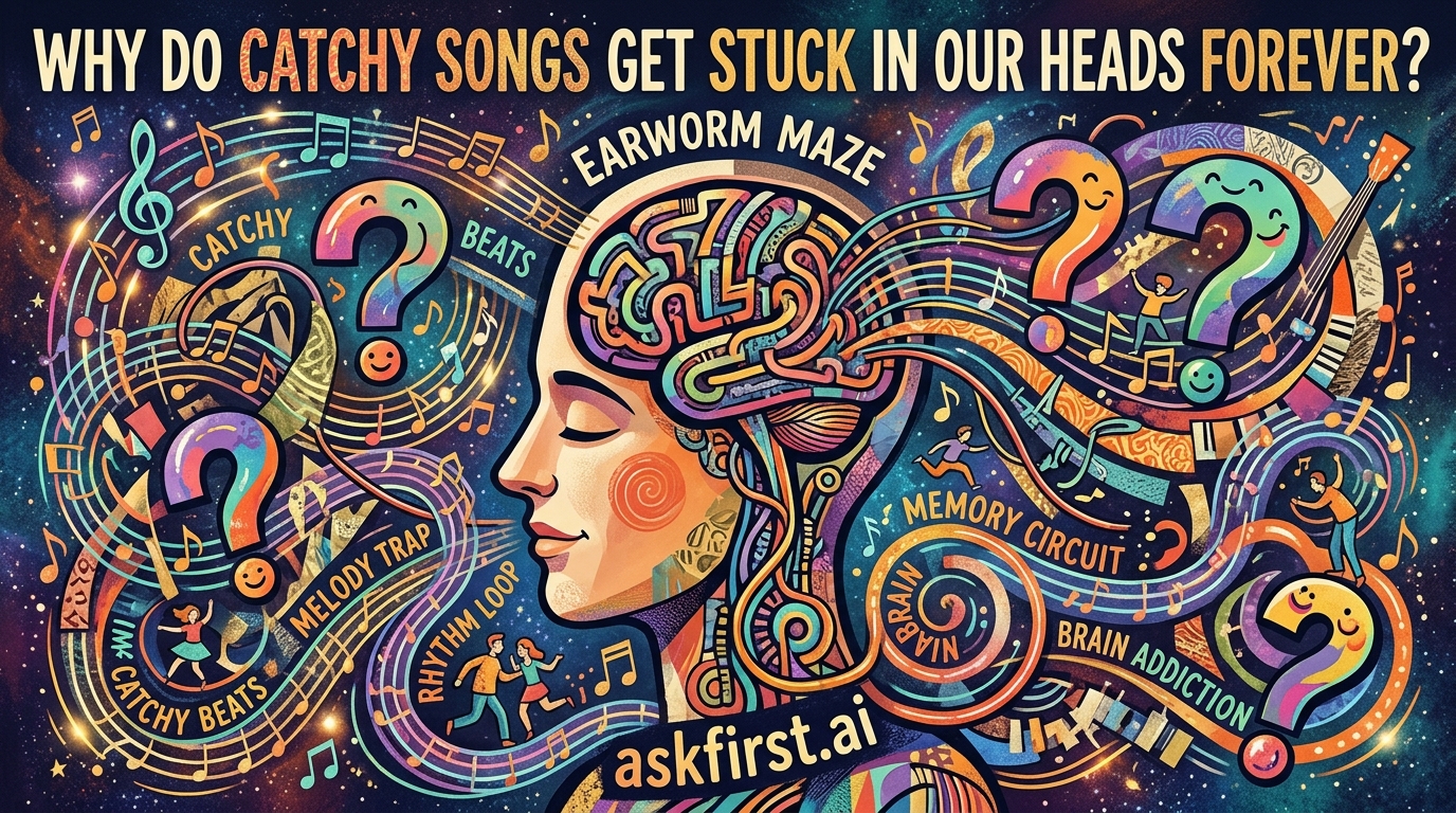 Why do catchy songs get stuck in our heads forever? Why do catchy songs get stuck in our heads forever?