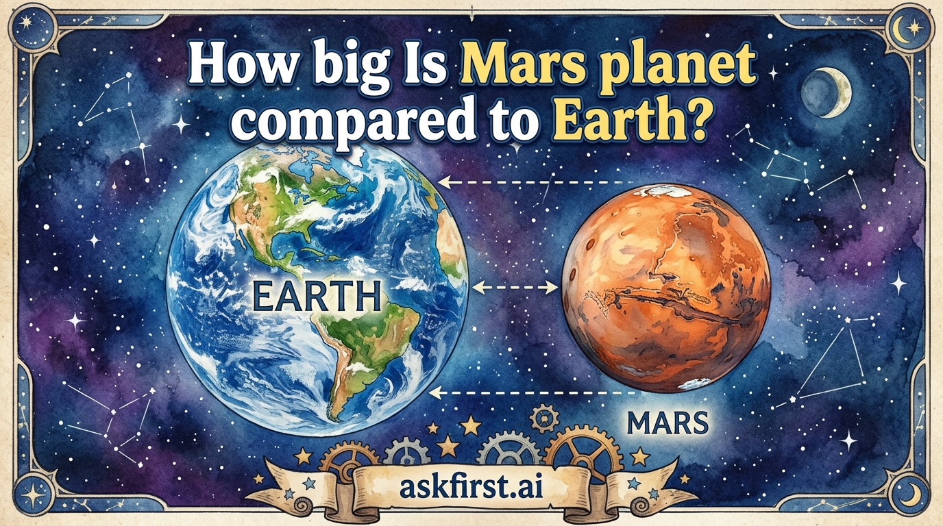 How big Is Mars planet compared to Earth? How big Is Mars planet compared to Earth?
