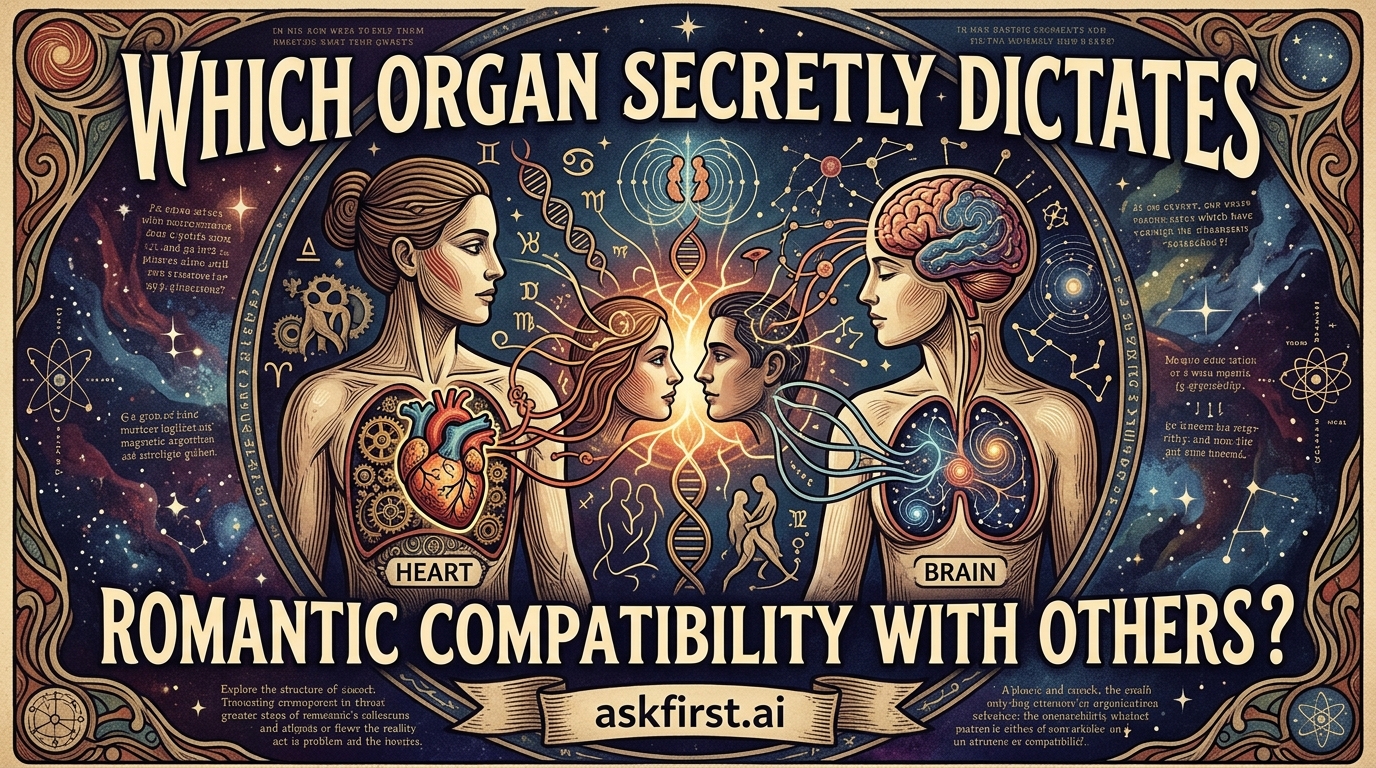 Which organ secretly dictates your romantic compatibility with others? Which organ secretly dictates your romantic compatibility with others?