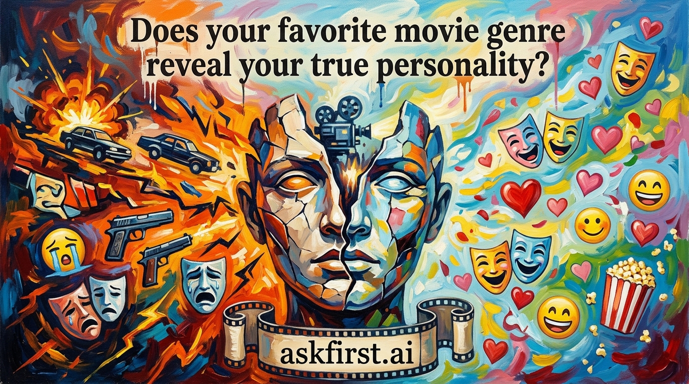 Does your favorite movie genre reveal your true personality? Does your favorite movie genre reveal your true personality?