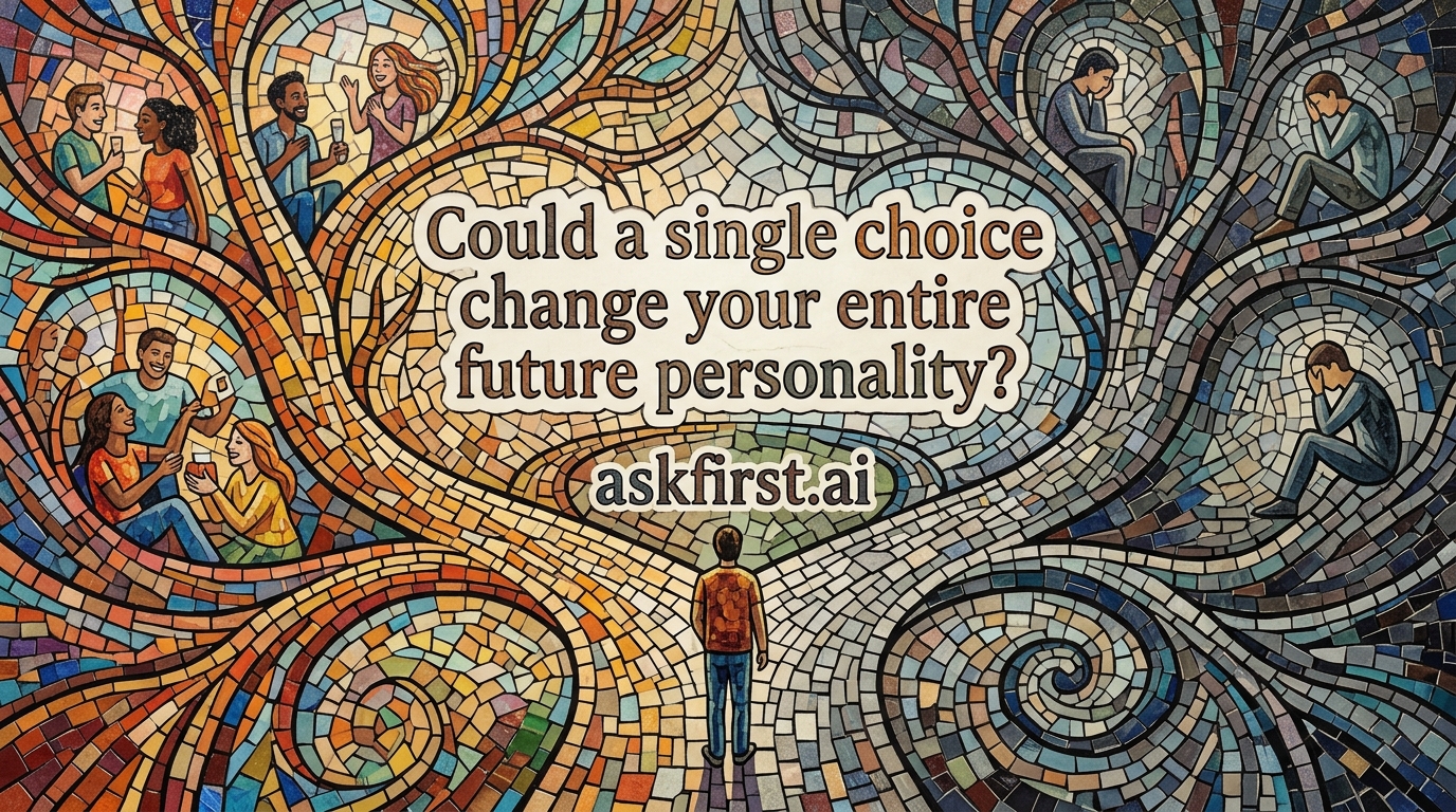Could a single choice change your entire future personality? Could a single choice change your entire future personality?