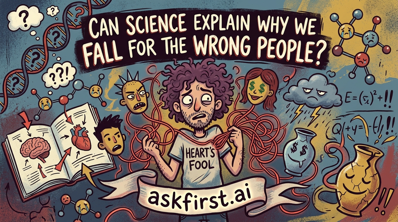 Can science explain why we fall for the wrong people? Can science explain why we fall for the wrong people?