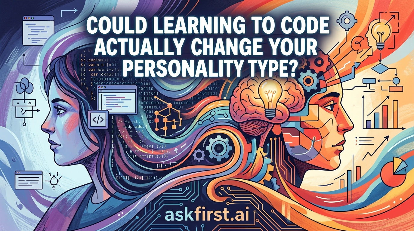 Could learning to code actually change your personality type? Could learning to code actually change your personality type?
