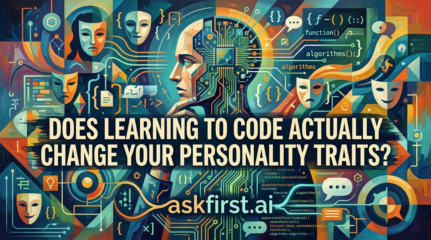 Does learning to code actually change your personality traits? Does learning to code actually change your personality traits?