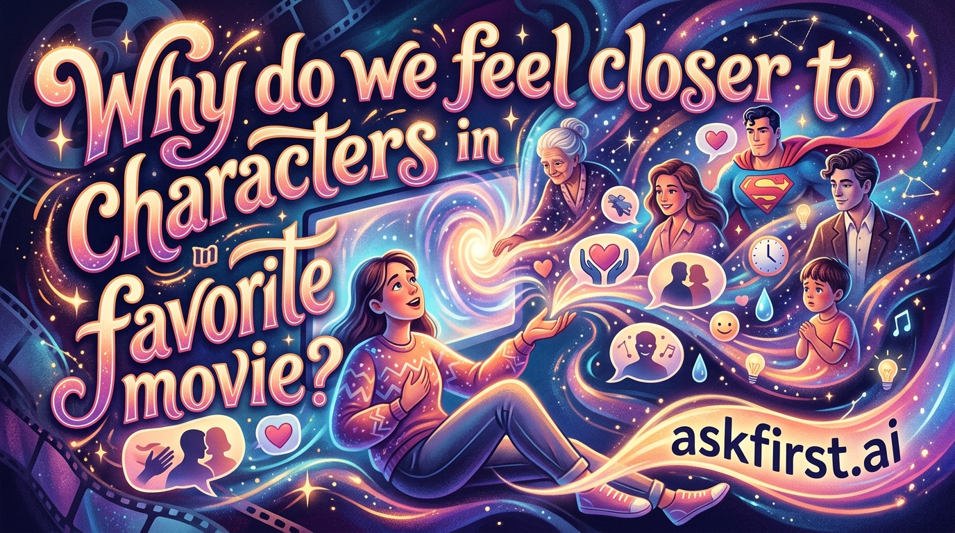 Why do we feel closer to characters in favorite movies? Why do we feel closer to characters in favorite movies?