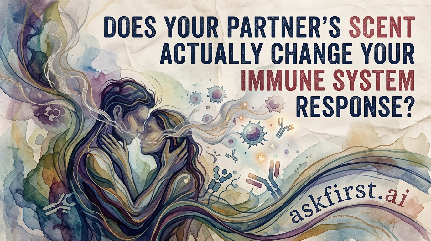 Does your partner's scent actually change your immune system response? Does your partner's scent actually change your immune system response?