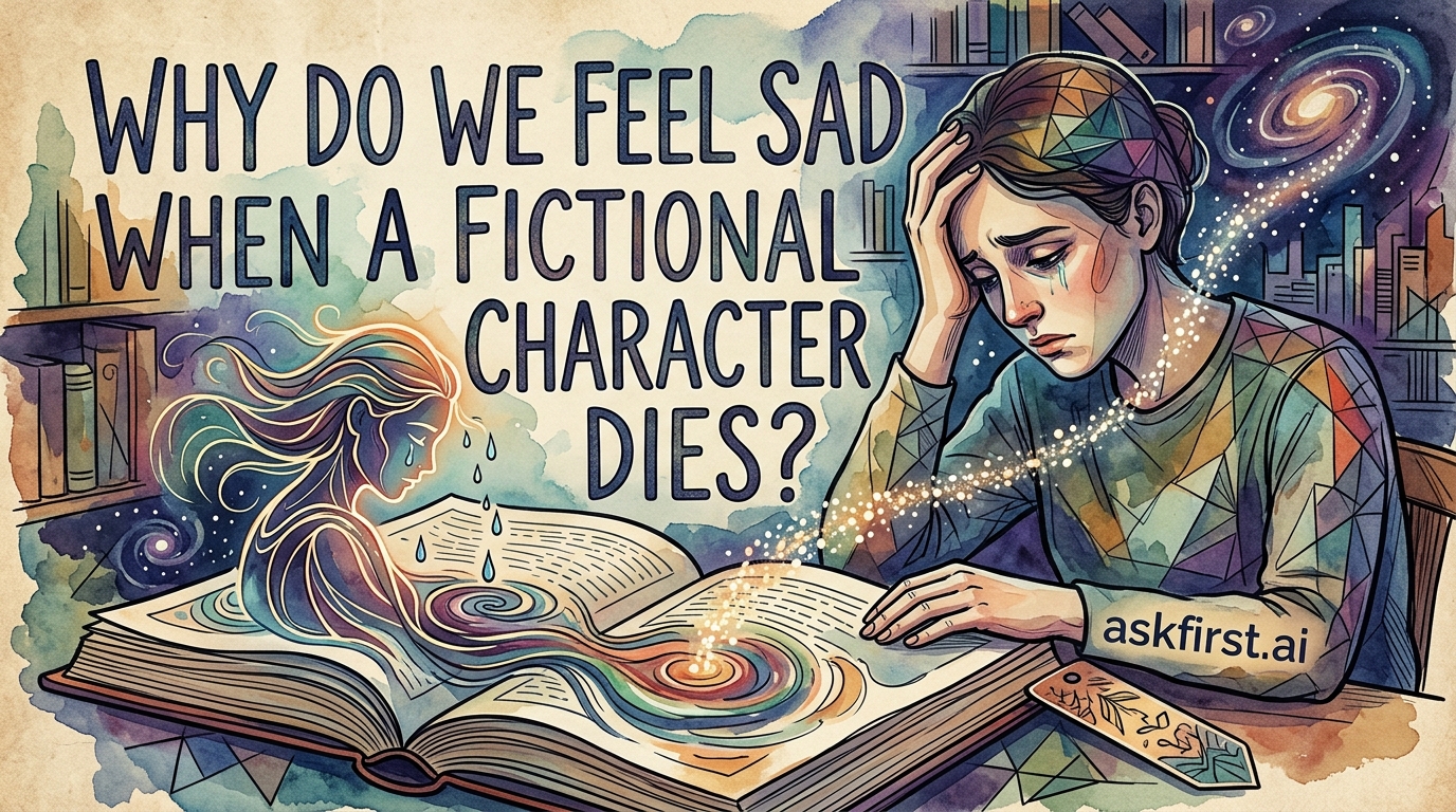 Why do we feel sad when a fictional character dies? Why do we feel sad when a fictional character dies?