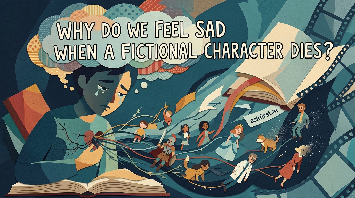 Why do we feel sad when a fictional character dies? Why do we feel sad when a fictional character dies?