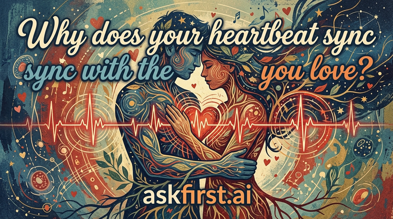 Why does your heartbeat sync with the person you love? Why does your heartbeat sync with the person you love?