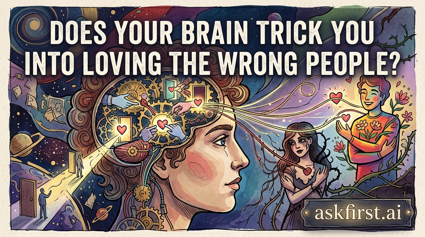 Does your brain trick you into loving the wrong people? Does your brain trick you into loving the wrong people?