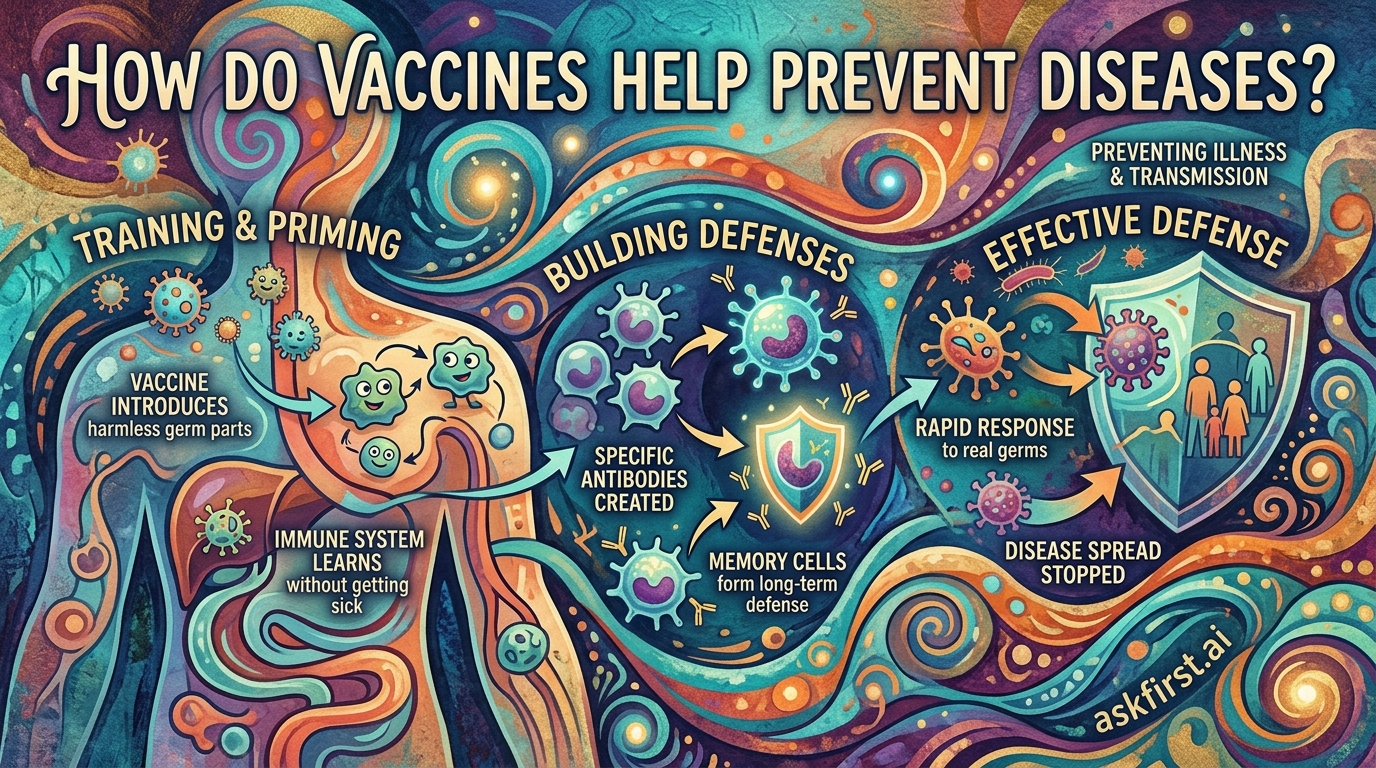 How do vaccines help prevent diseases? How do vaccines help prevent diseases?