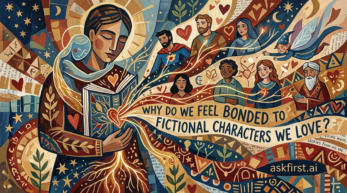 Why do we feel bonded to fictional characters we love? Why do we feel bonded to fictional characters we love?