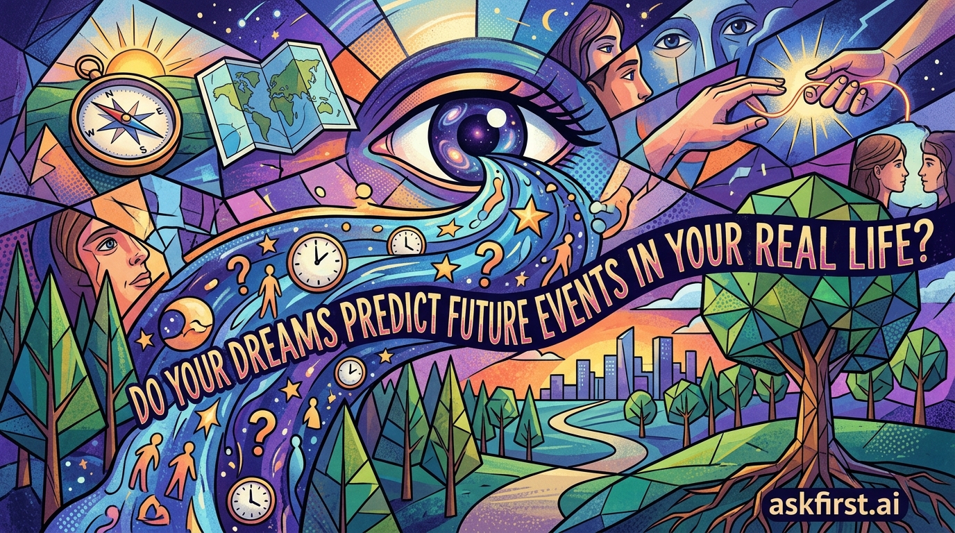Do your dreams predict future events in your real life? Do your dreams predict future events in your real life?