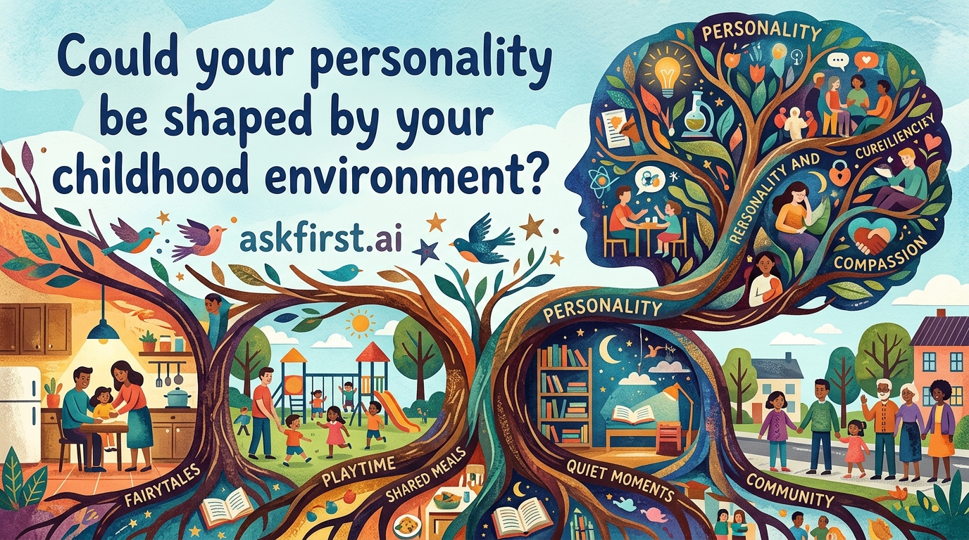 Could your personality be shaped by your childhood environment? Could your personality be shaped by your childhood environment?