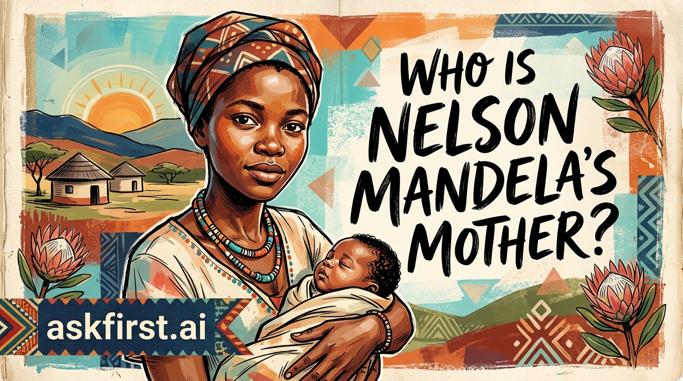 Who is Nelson Mandela's mother? Who is Nelson Mandela's mother?