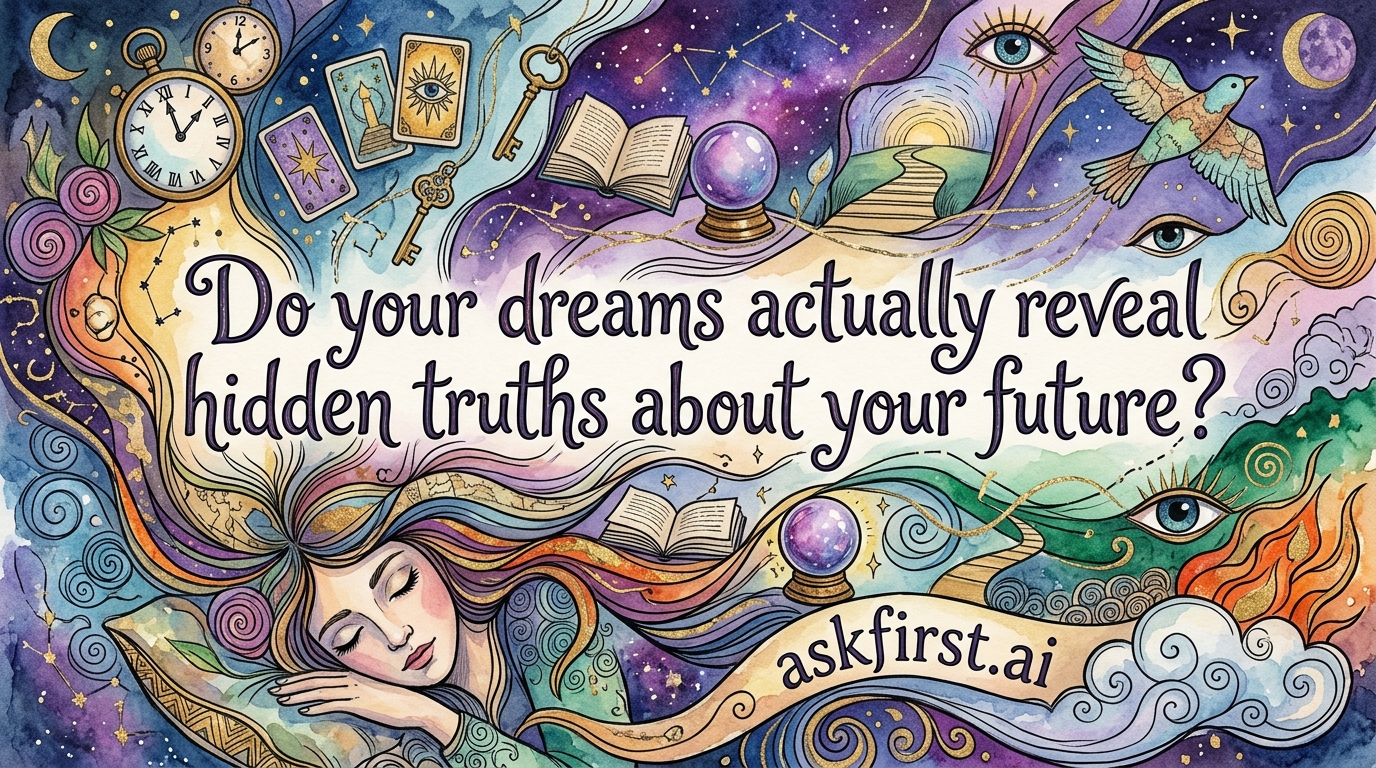 Do your dreams actually reveal hidden truths about your future? Do your dreams actually reveal hidden truths about your future?