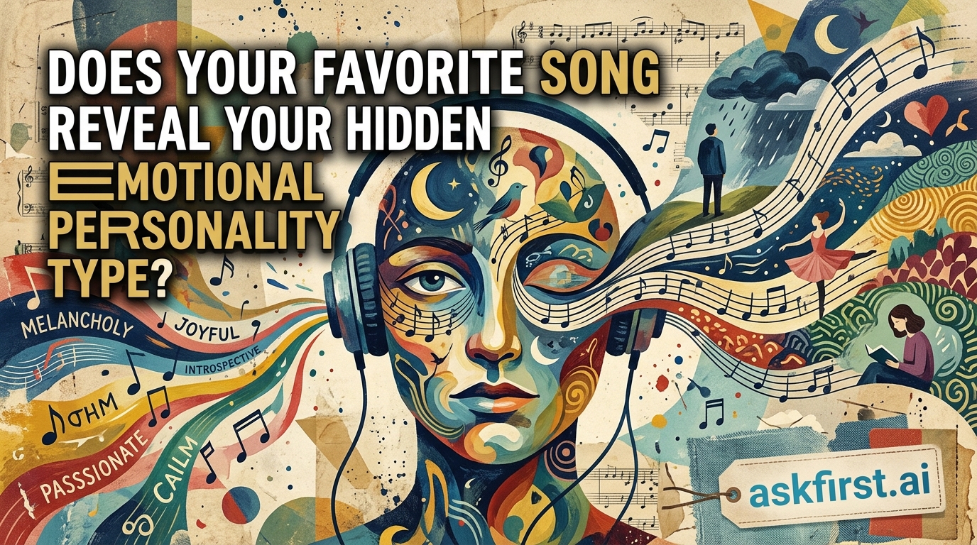 Does your favorite song reveal your hidden emotional personality type? Does your favorite song reveal your hidden emotional personality type?