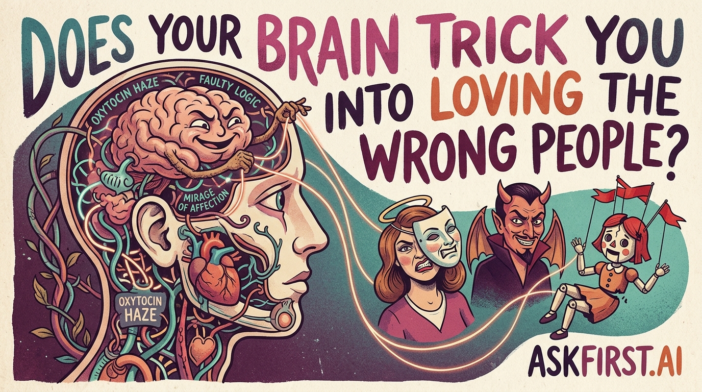 Does your brain trick you into loving the wrong people? Does your brain trick you into loving the wrong people?
