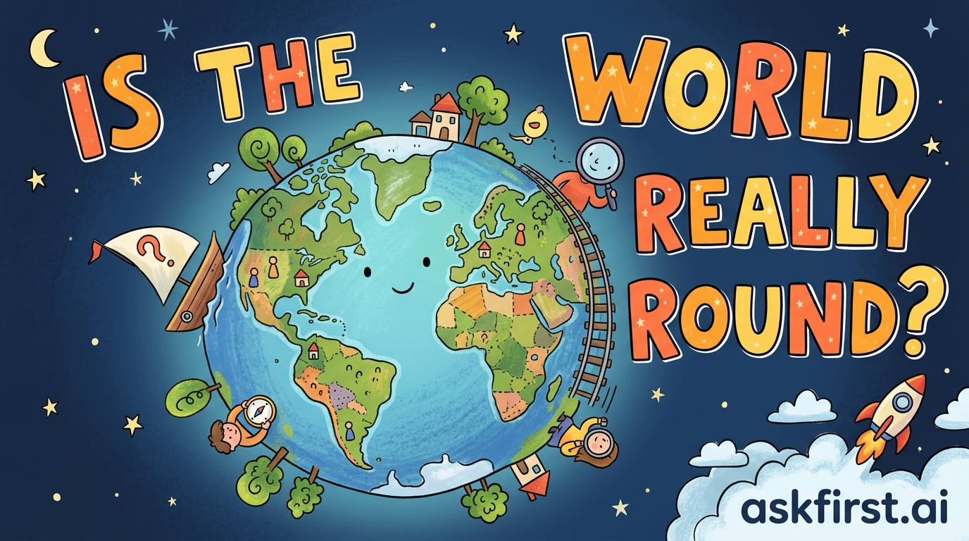 Is the world really round? Is the world really round?