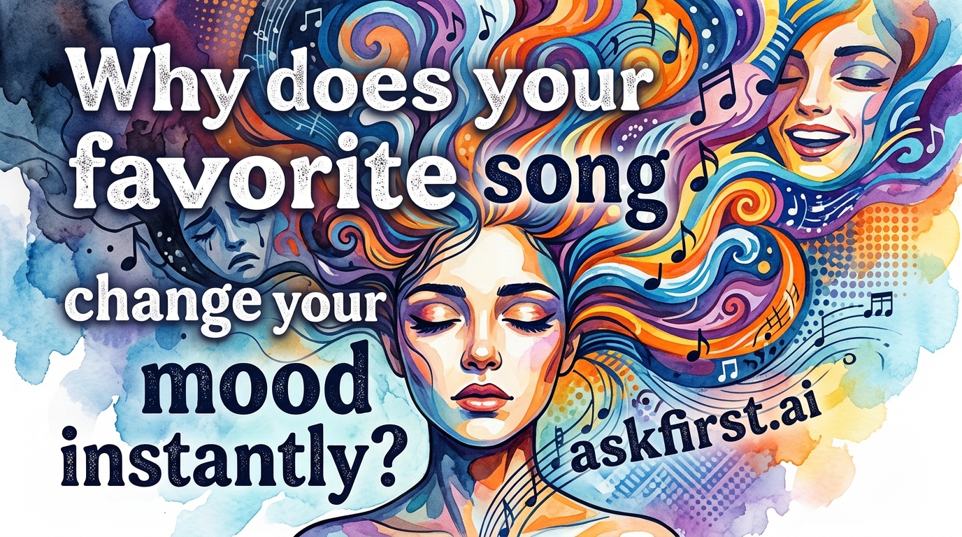 Why does your favorite song change your current mood instantly? Why does your favorite song change your current mood instantly?