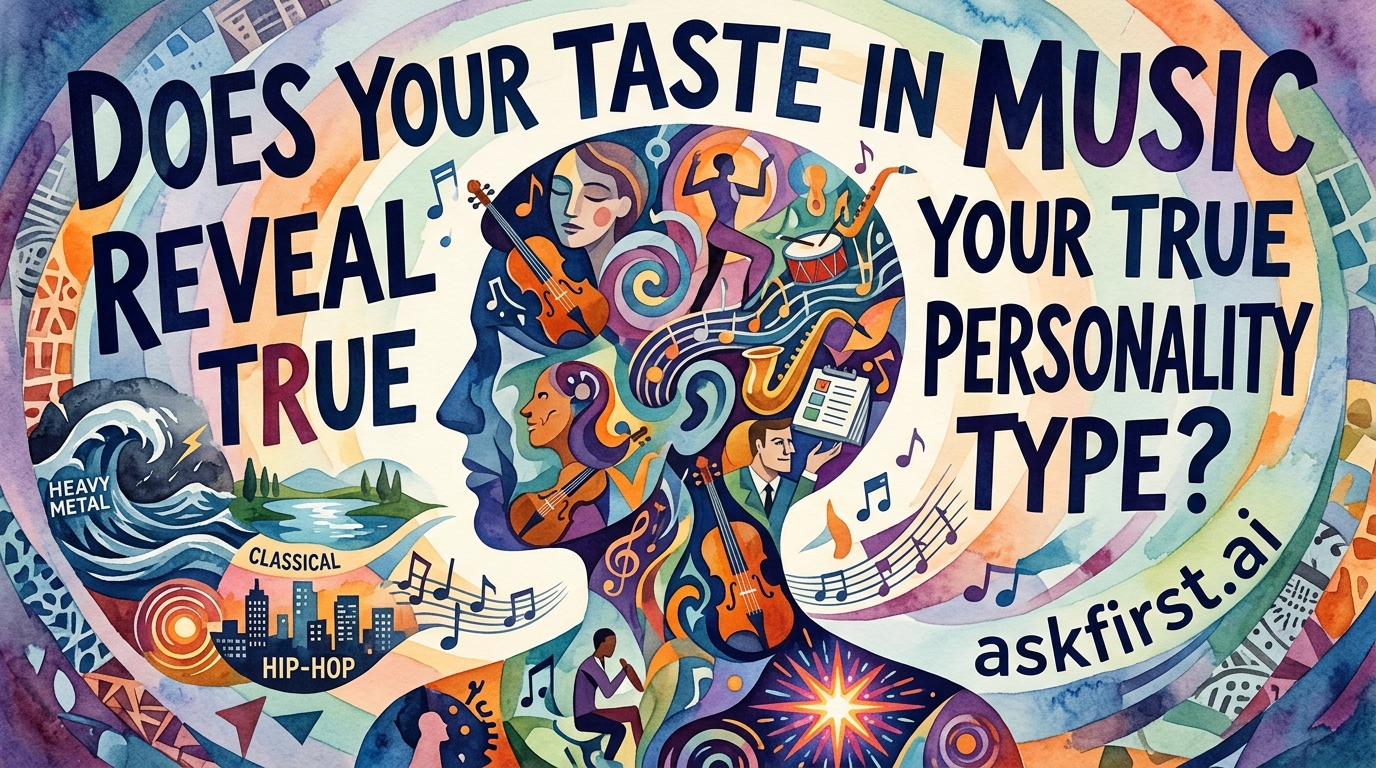 Does your taste in music reveal your true personality type? Does your taste in music reveal your true personality type?