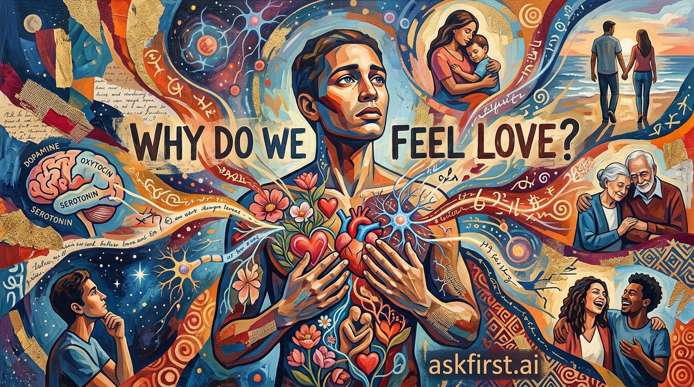 Why do we feel love? Why do we feel love?