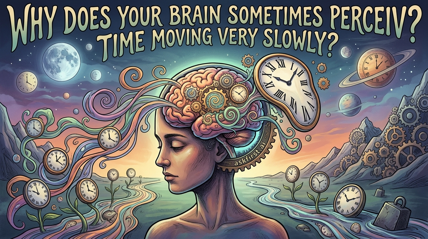 Why does your brain sometimes perceive time moving very slowly? Why does your brain sometimes perceive time moving very slowly?