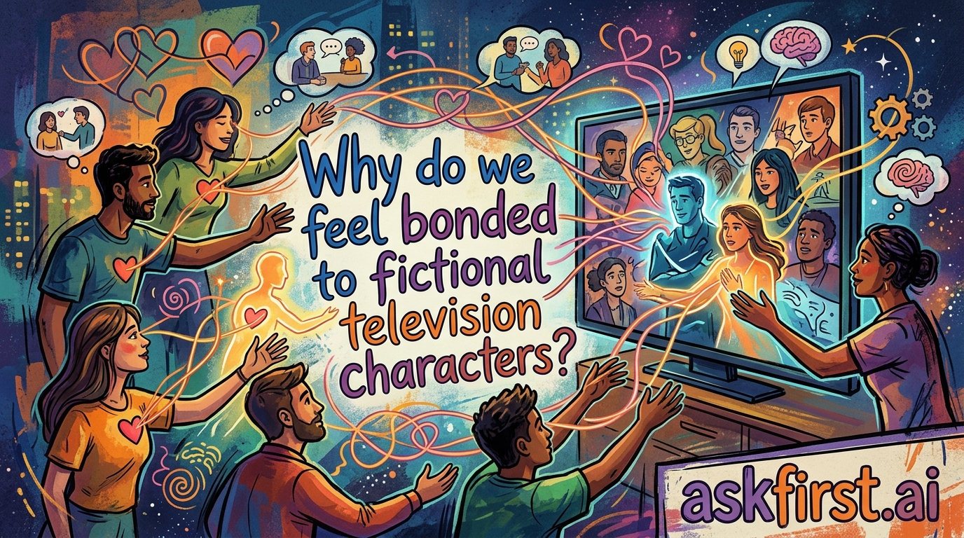 Why do we feel bonded to fictional television characters? Why do we feel bonded to fictional television characters?