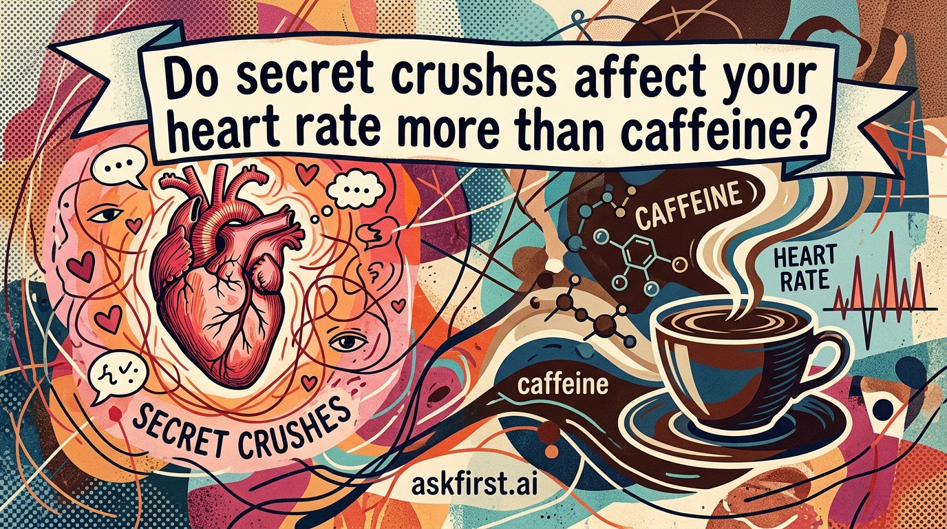 Do secret crushes affect your heart rate more than caffeine? Do secret crushes affect your heart rate more than caffeine?